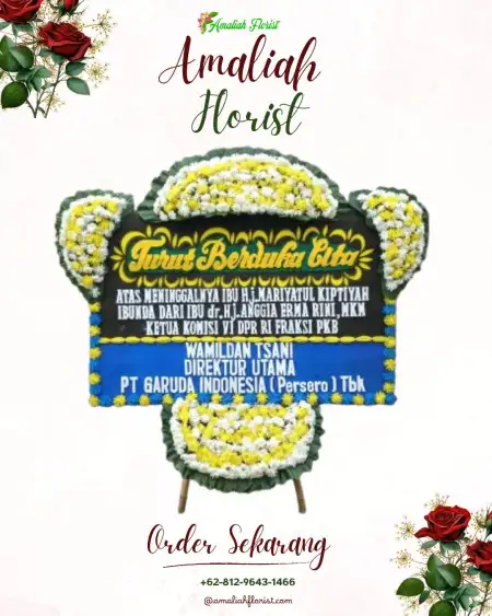 Papan Bunga Duka Ballroom Hotel Bogor Kota